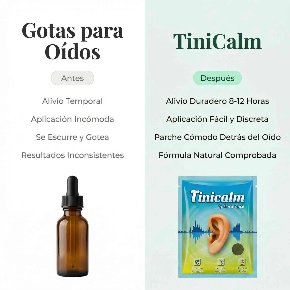 TiniCalm™ | Reduce los zumbidos y pitidos de forma natural en 2 Semanas