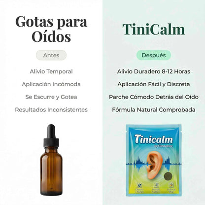 TiniCalm™ | Reduce los zumbidos y pitidos de forma natural en 2 Semanas