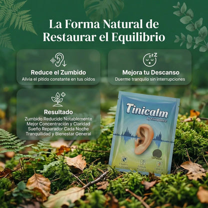 TiniCalm™ | Reduce los zumbidos y pitidos de forma natural en 2 Semanas
